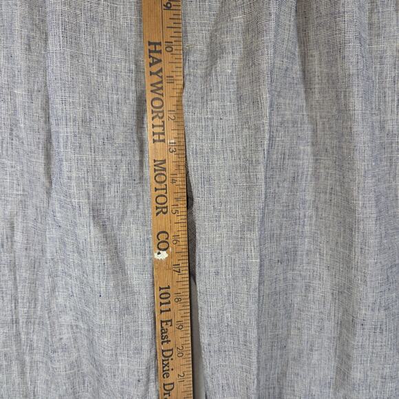 Vintage Bill Blass Pants Mens 36x30 Gray Linen Made In Italy Dress Pant Pleated - Picture 5 of 14